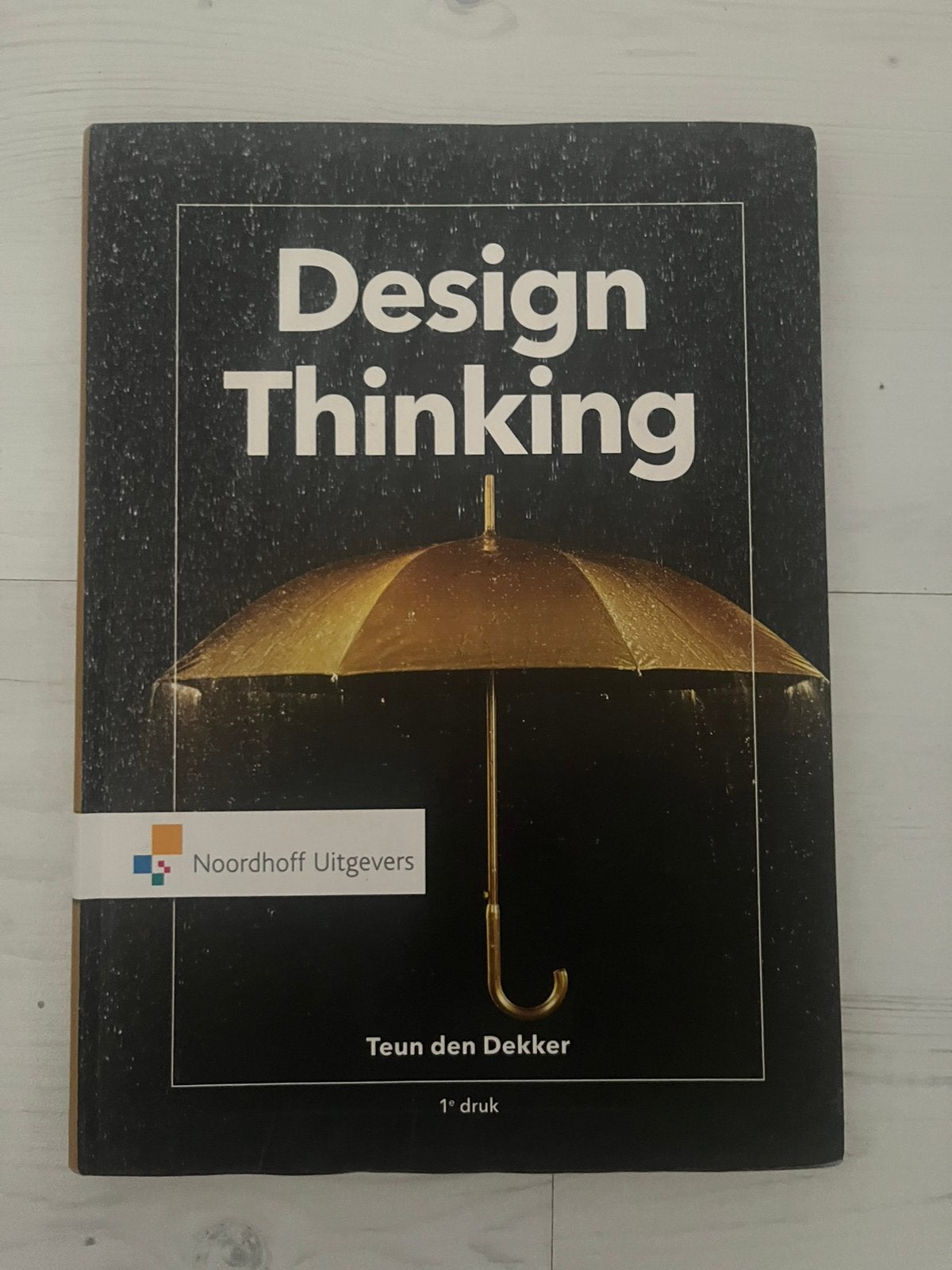 Design thinking, 1e druk, Boeken, Ophalen of Verzenden, Beta, Zo goed als nieuw, HBO