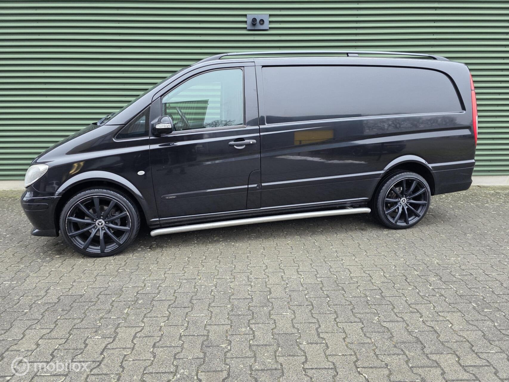 Mercedes Vito 120CDI V6 BRABUS LIMITED|Automaat|Airco|PDC|, Auto's, Bestelauto's, Automaat, Achterwielaandrijving, Gebruikt, Zwart