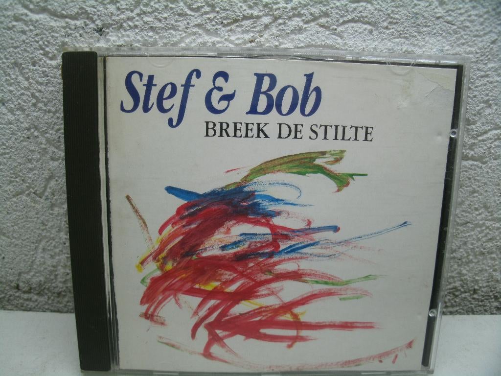 cd 91 stef & bob breek de stilte, Ophalen of Verzenden, Zo goed als nieuw, Levenslied of Smartlap