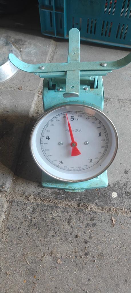 Vintage Keukenweegschaal - Max 5kg, Ophalen of Verzenden, Gebruikt, Overige typen, Minder dan 50 kg