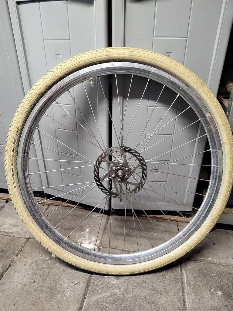 Voorwiel Veloretti Ace One met schijfrem, Fietsen en Brommers, Fietsonderdelen, Ophalen of Verzenden