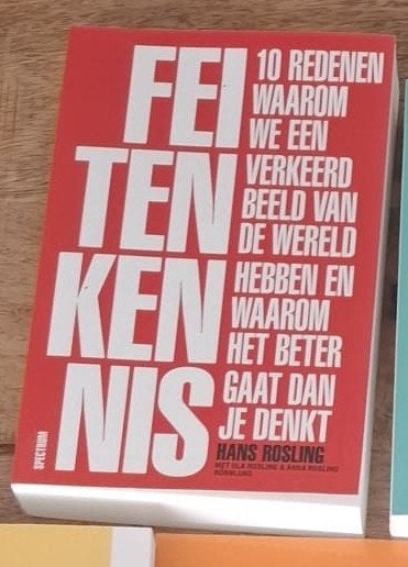 Feitenkennis – Hans Rosling – ISBN 9789000378920, Ophalen of Verzenden, Beta, HBO