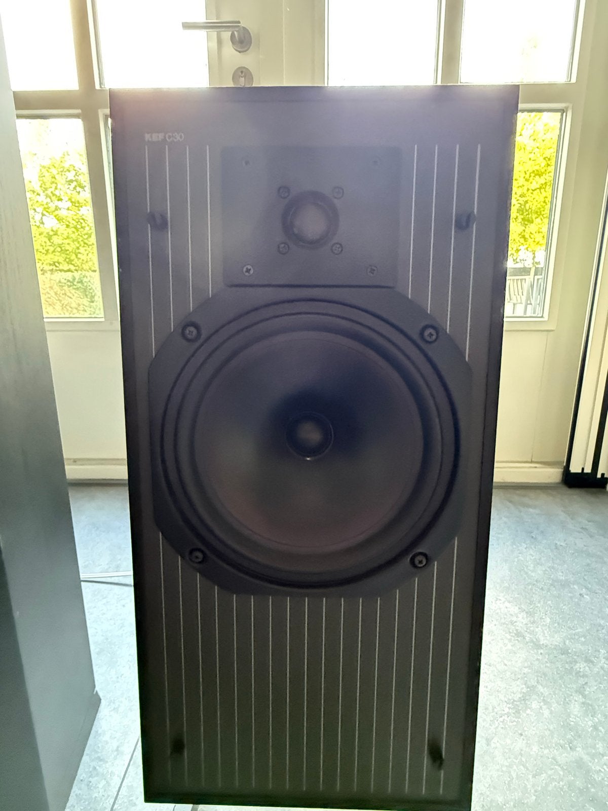 KEF C30 Luidspreker Set - Goed Werkend, Ophalen of Verzenden, Gebruikt, Stereo speakers, KEF