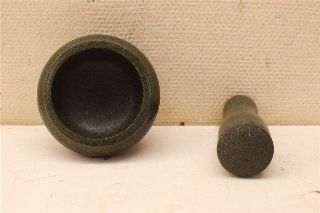 Vijzel met stamper 47535, Ophalen of Verzenden, Gebruikt