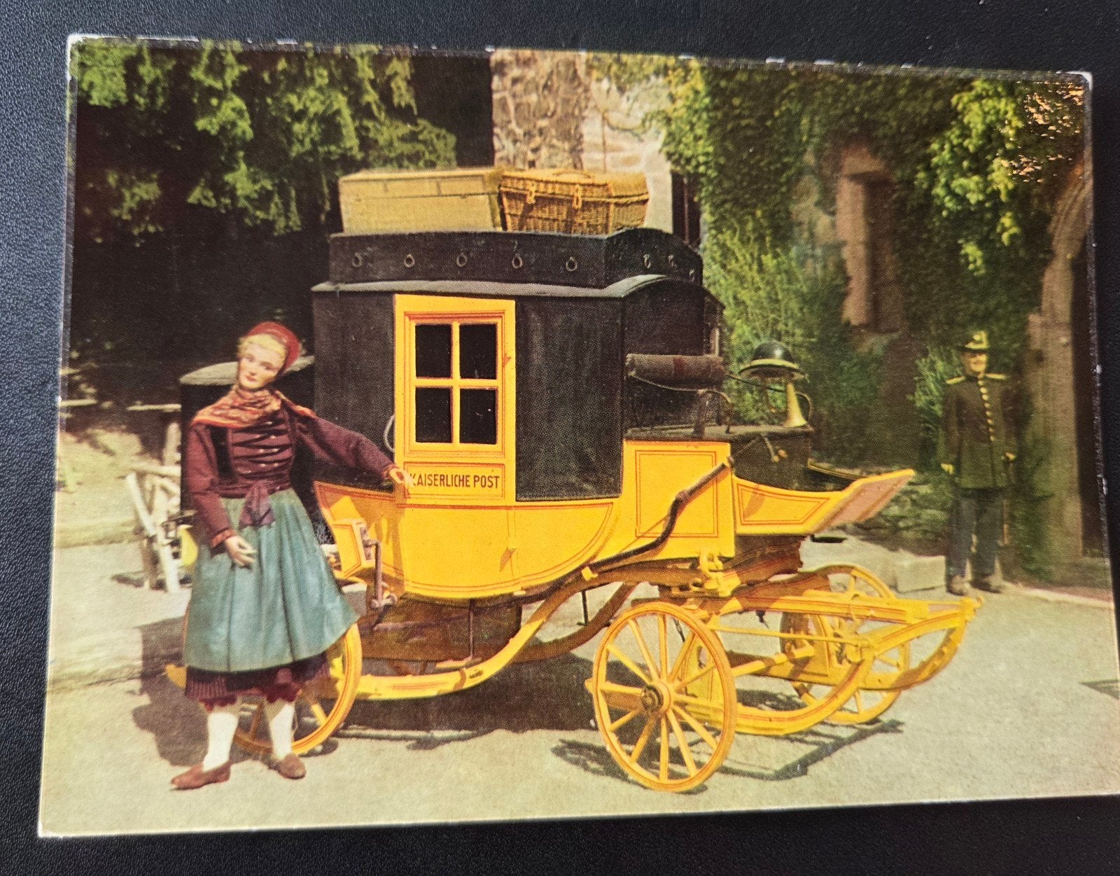 Kaiserliche Post, Schloß Biedenkopf, Verzenden, 1960 tot 1980, Ongelopen, Voertuig