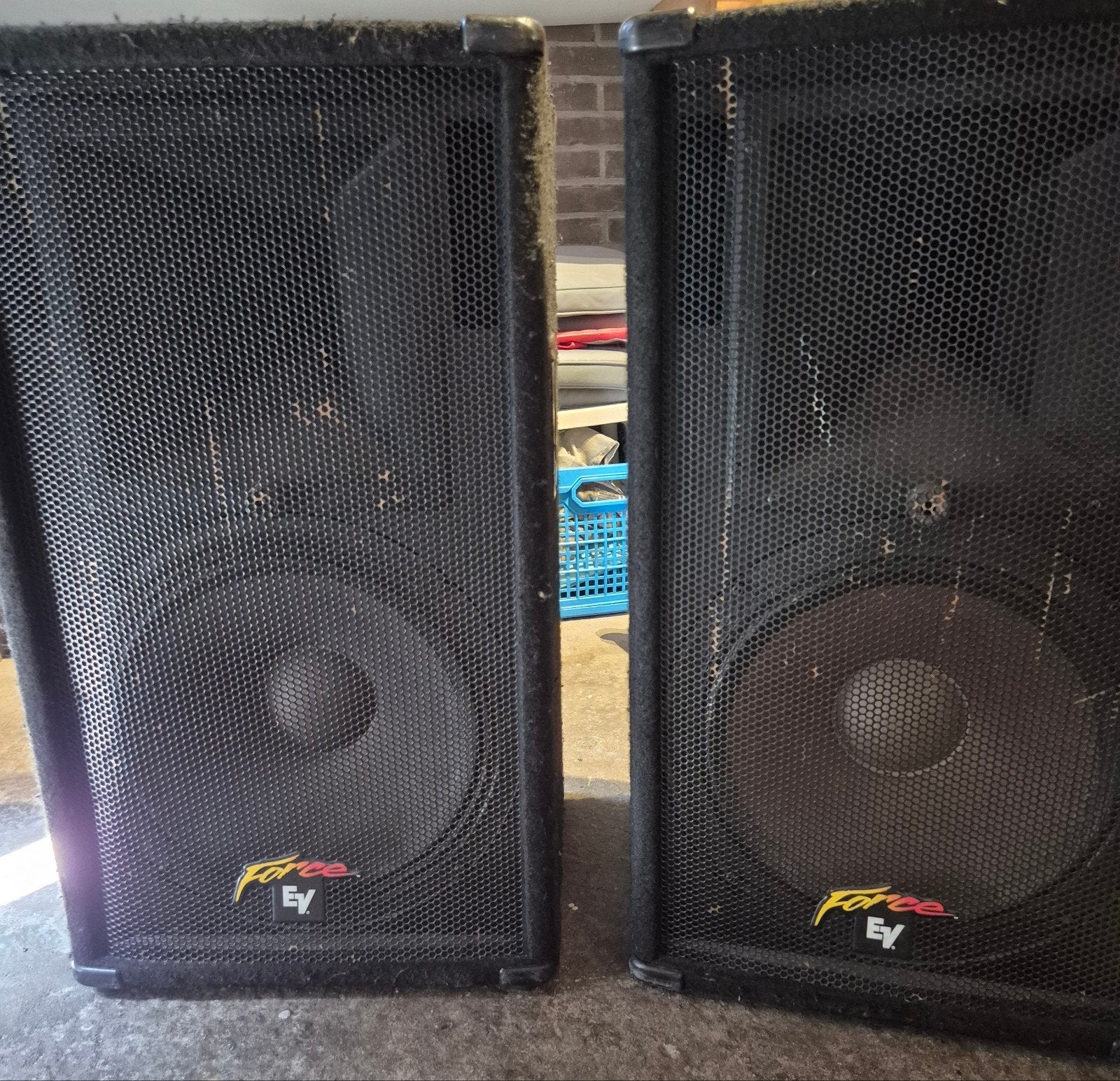Electro-Voice Force-E Speakerset, Ophalen, Gebruikt