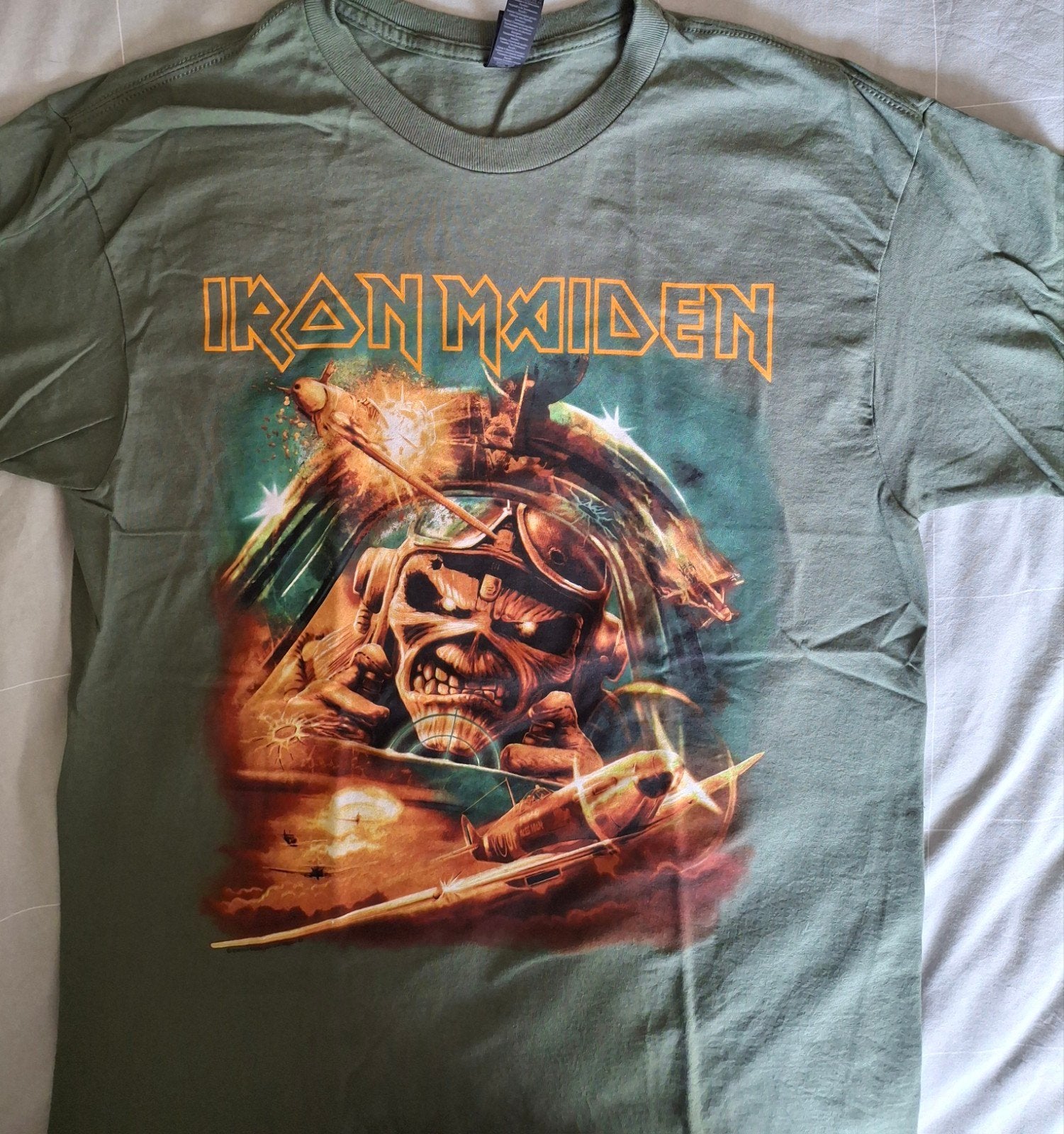 Iron maiden tour shirt 2025, metal, metallica, Ophalen of Verzenden, Zwart