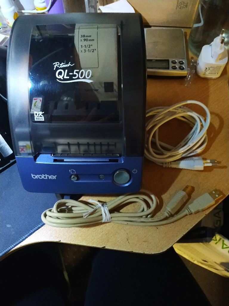 Brother QL-500 Labelprinter, Computers en Software, Labelprinters, Gebruikt, Qwerty, Ophalen of Verzenden