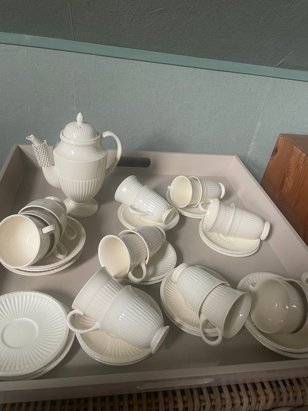 Wedgwood Etruria Barlaston theeservies, Ophalen of Verzenden