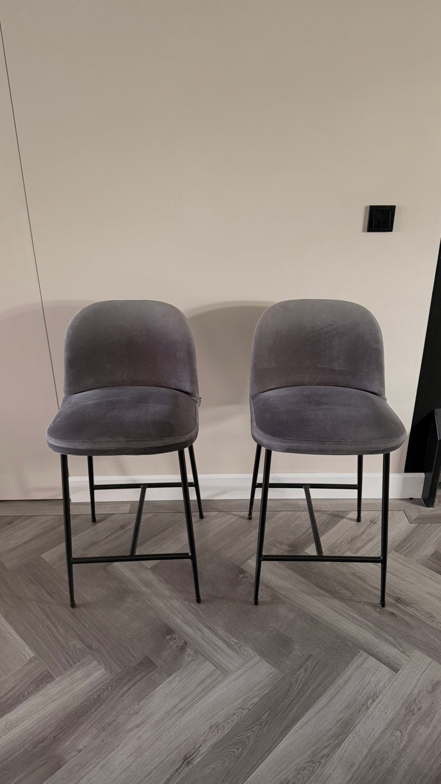 Barkrukken 4 stuks, 4 krukken, Ophalen, Gebruikt, 60 tot 90 cm