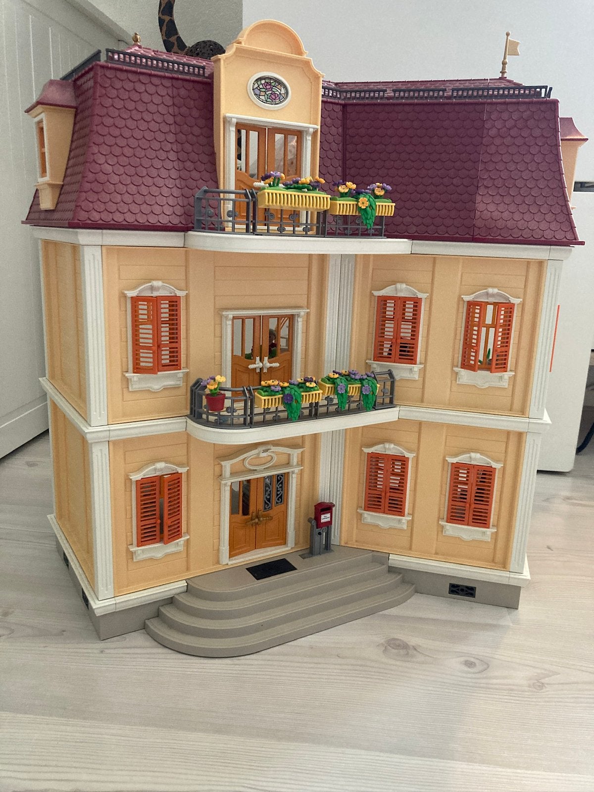 Playmobil herenhuis met meerdere ingerichte kamers, Kinderen en Baby's, Ophalen of Verzenden, Gebruikt, Complete set, Gebouw