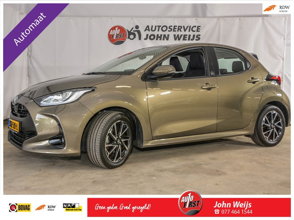Toyota Yaris 1.5 Hybrid Business Plus automaat, climatronic, Gebruikt, 450 kg, Bedrijf, 93 pk