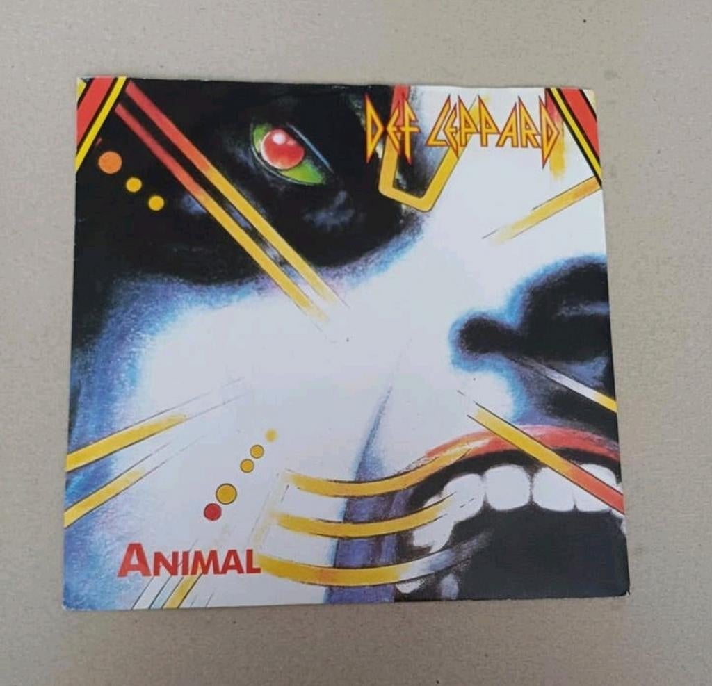 Def Leppard  - Animal, Cd's en Dvd's, Vinyl Singles, Gebruikt, 7 inch, Ophalen of Verzenden, Pop