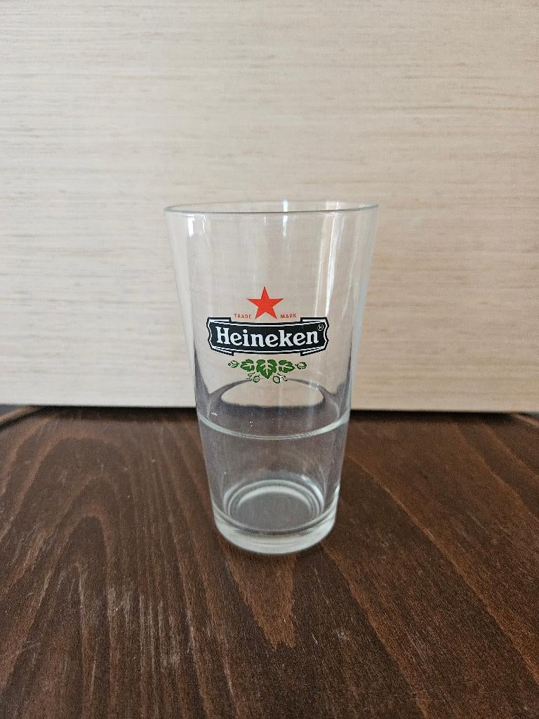 Heineken Amsterdammertje, diverse glazen,, Ophalen, Gebruikt, Glas of Glazen, Heineken
