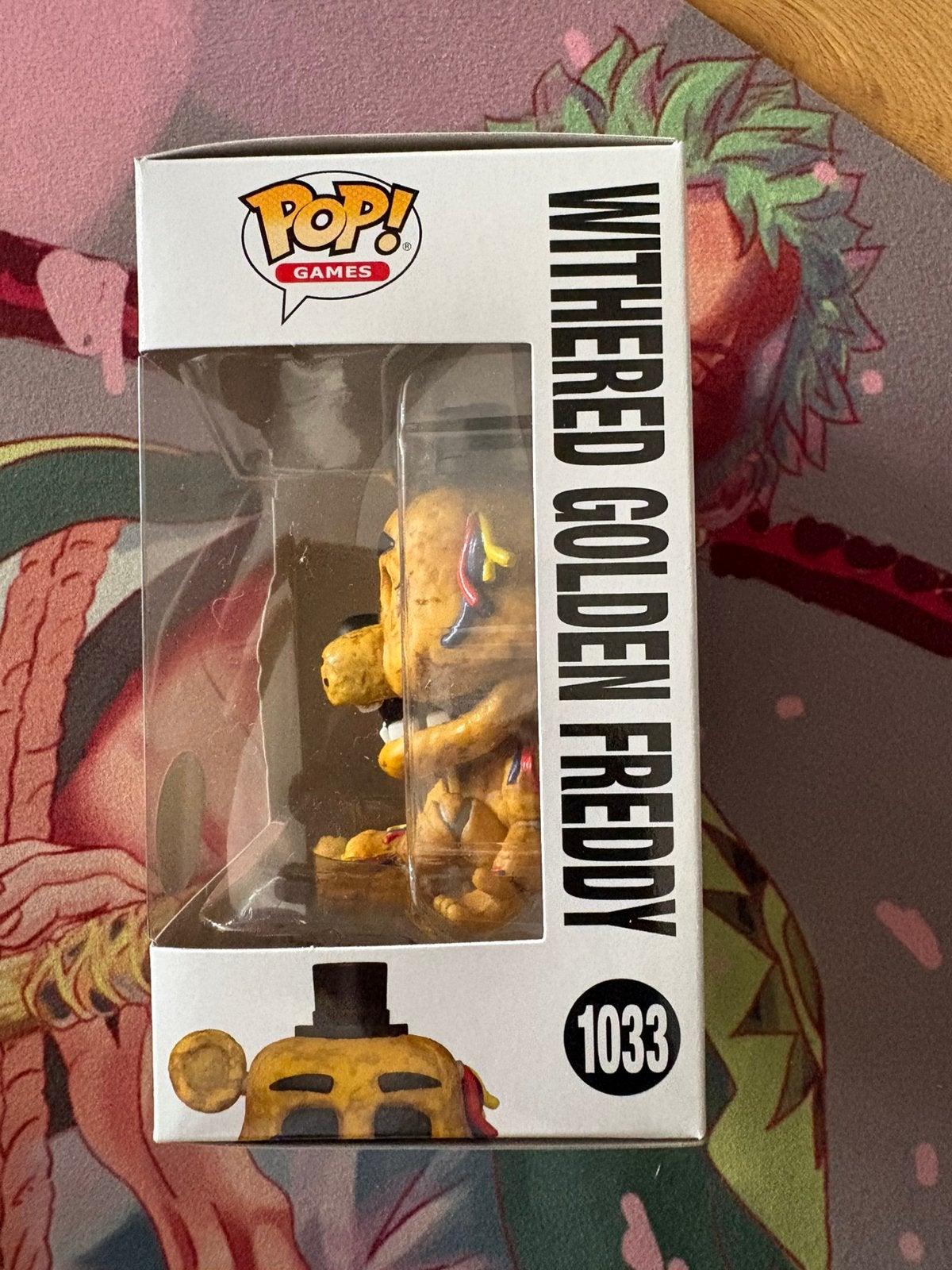 Funko Pop! Withered Golden Freddy #1033 – FNAF 10 Years, Funko Europe, Nieuw, Ophalen of Verzenden, 4th floor, 1 Queen Caroline St, London W6 9YN, Verenigd Koninkrijk