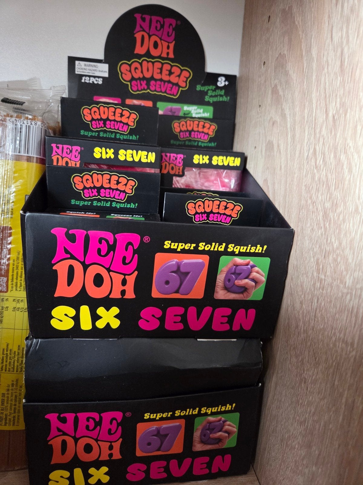 NeeDoh Squeeze Six Seven Squishies - 21 stuks, Ophalen of Verzenden, Nieuw, Jongen of Meisje