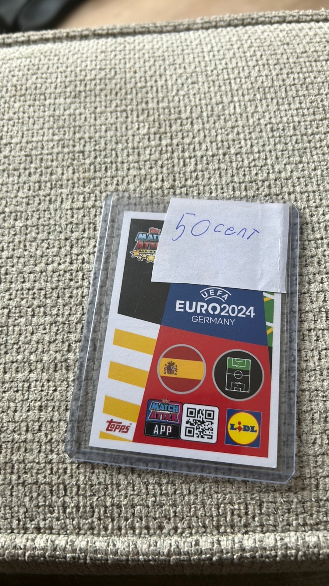 Voetbal kaarten topps, Ophalen of Verzenden, Zo goed als nieuw, Buitenlandse clubs