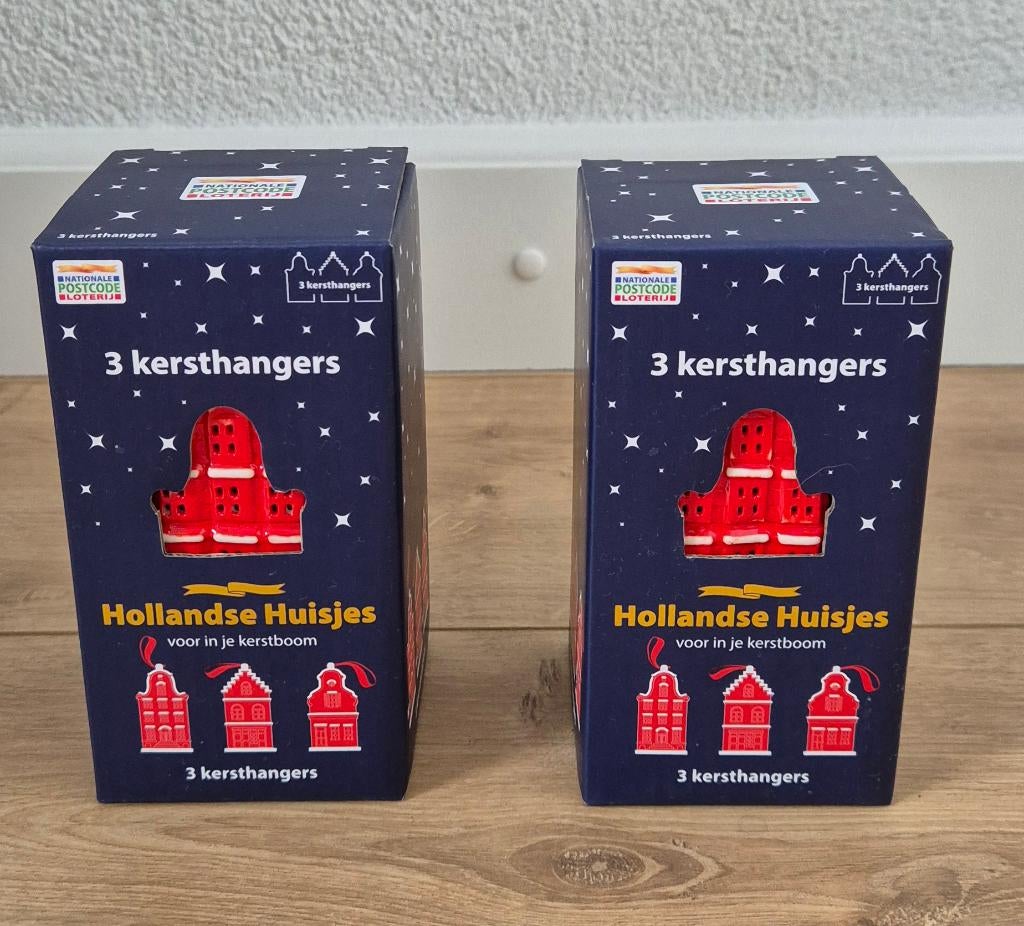 Kersthangers / Hollandsehuisjes. Postcodeloterij 2025., Ophalen of Verzenden, Nieuw