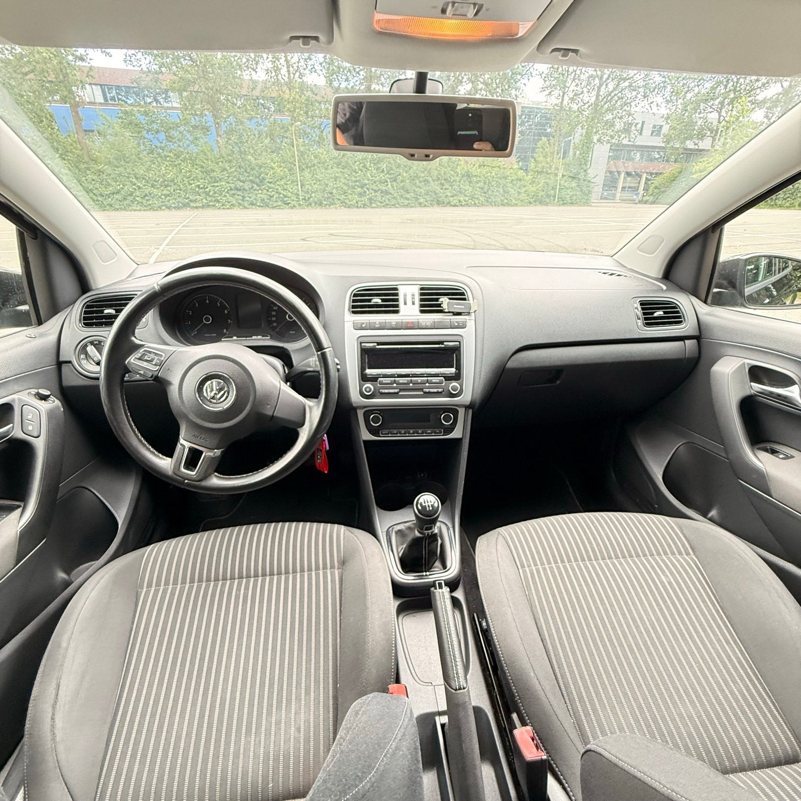 Volkswagen Polo 1.2 TSI Match 2012 zwart, Auto's, Volkswagen, Particulier, Polo, Benzine, Hatchback, Handgeschakeld, Geïmporteerd
