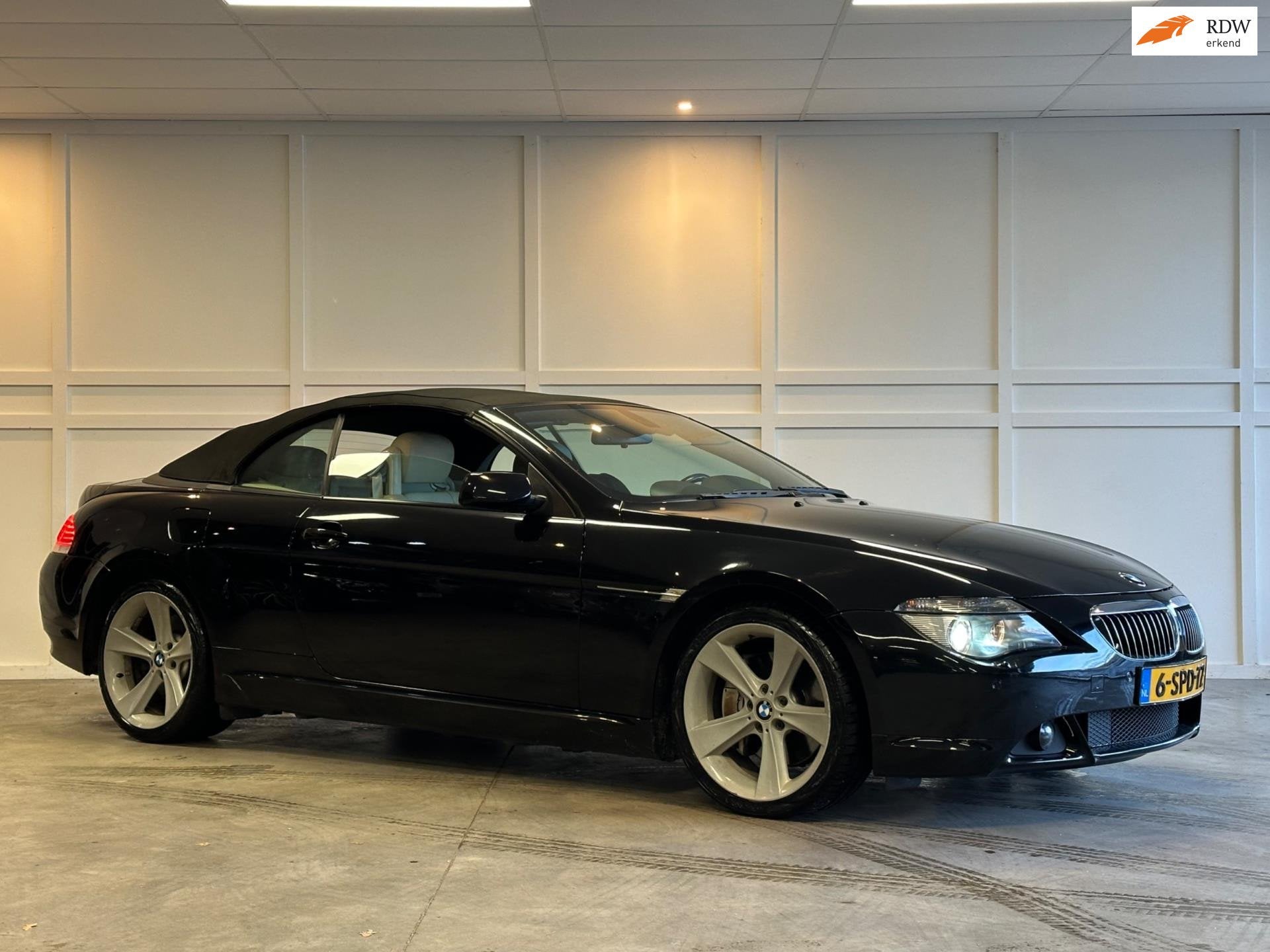 BMW 6-serie Cabrio 650i / Cabrio / 2006, Auto's, BMW, Automaat, Achterwielaandrijving, Gebruikt, 8 cilinders
