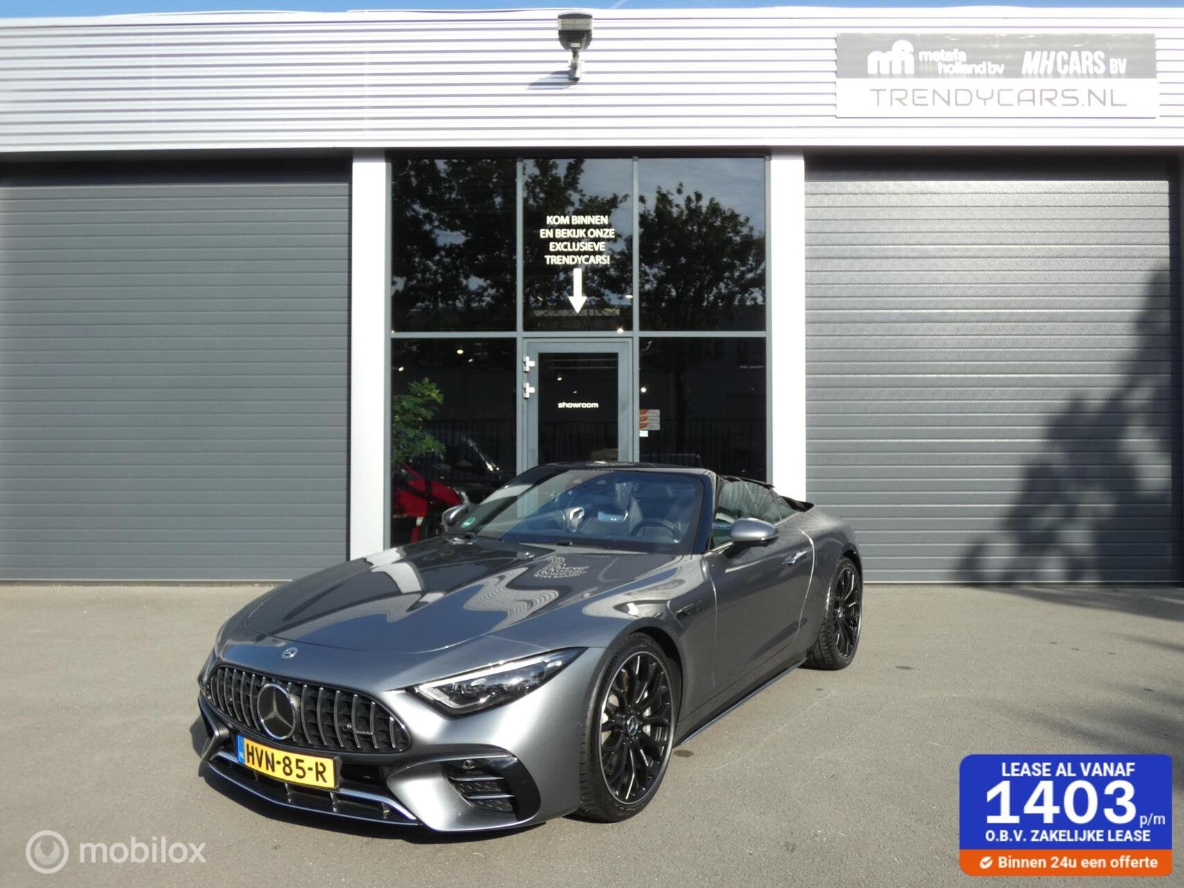 Mercedes SL-klasse Roadster AMG 43/ V8 stylingpakket, Automaat, Achterwielaandrijving, Gebruikt, 4 cilinders