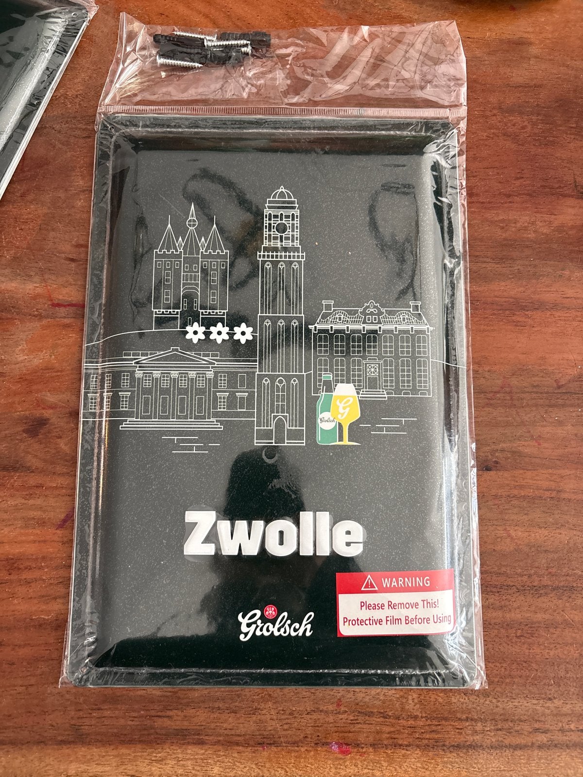 Grolsch Zwolle- Nieuw in verpakking, Ophalen of Verzenden, Nieuw, Zwart, Kunststof