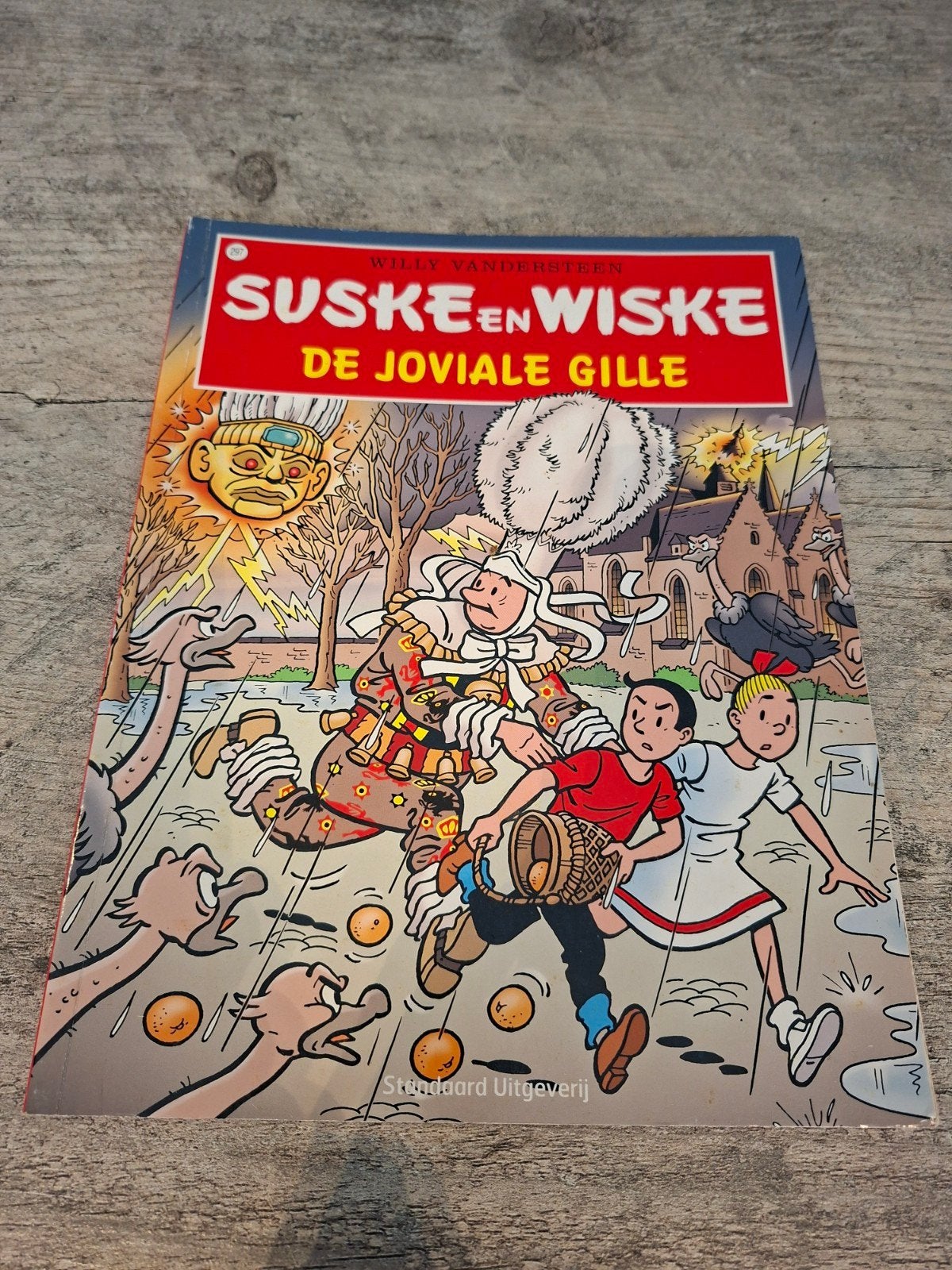 Willy Vandersteen - De joviale gille, Gelezen, Willy Vandersteen, Eén stripboek, Ophalen of Verzenden