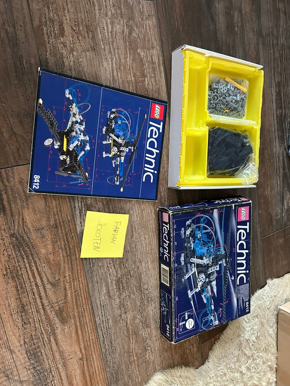 Lego technic 8412 helicopter, Kinderen en Baby's, Speelgoed | Duplo en Lego, Ophalen of Verzenden, Zo goed als nieuw