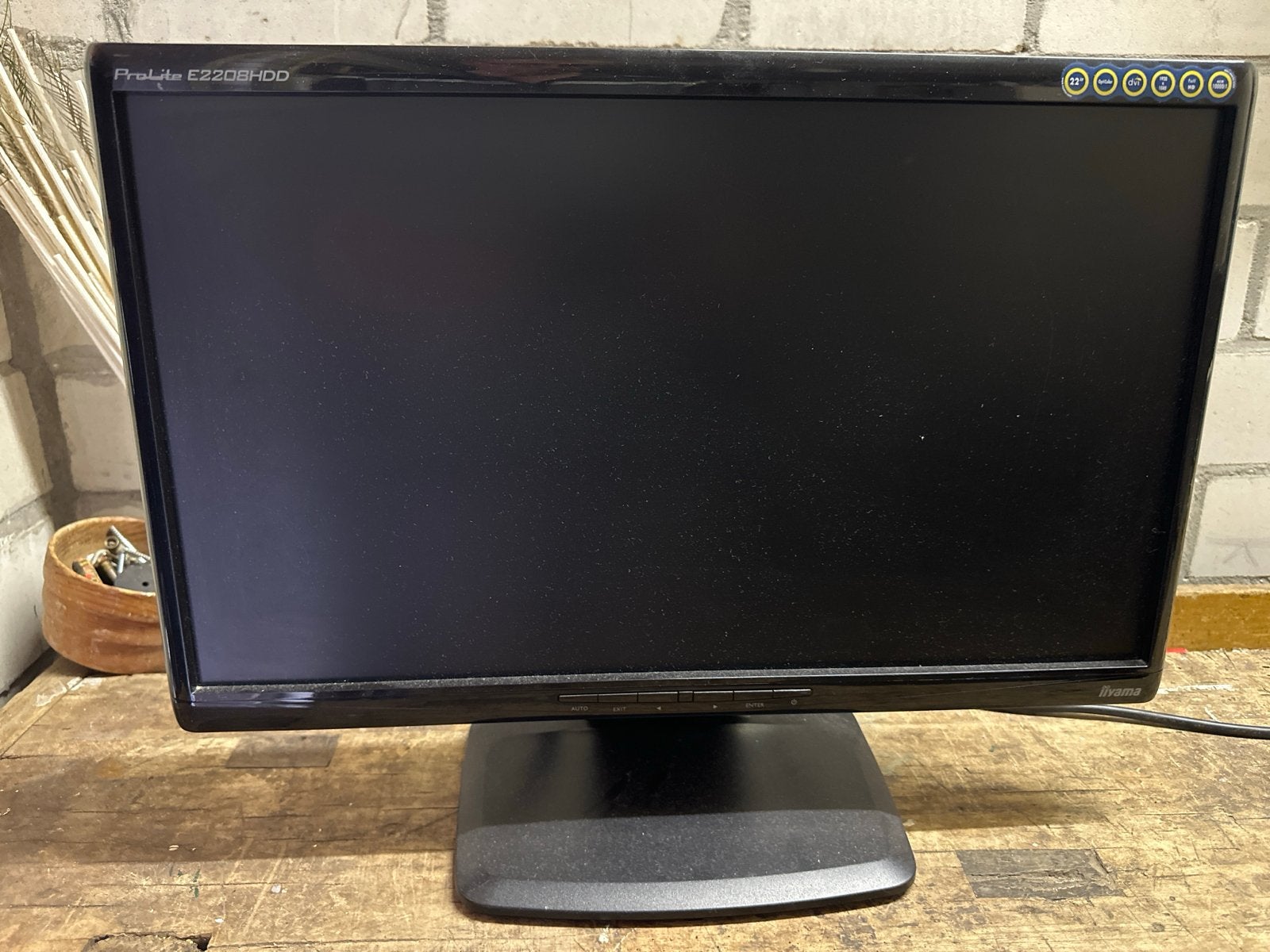 Gratis afhalen: Monitor voor computer, Ophalen, Gebruikt, Full HD, 60 Hz of minder