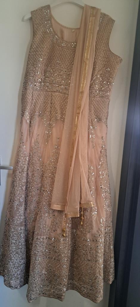 India dress avond, Ophalen of Verzenden, Zo goed als nieuw, Zwart, Galajurk
