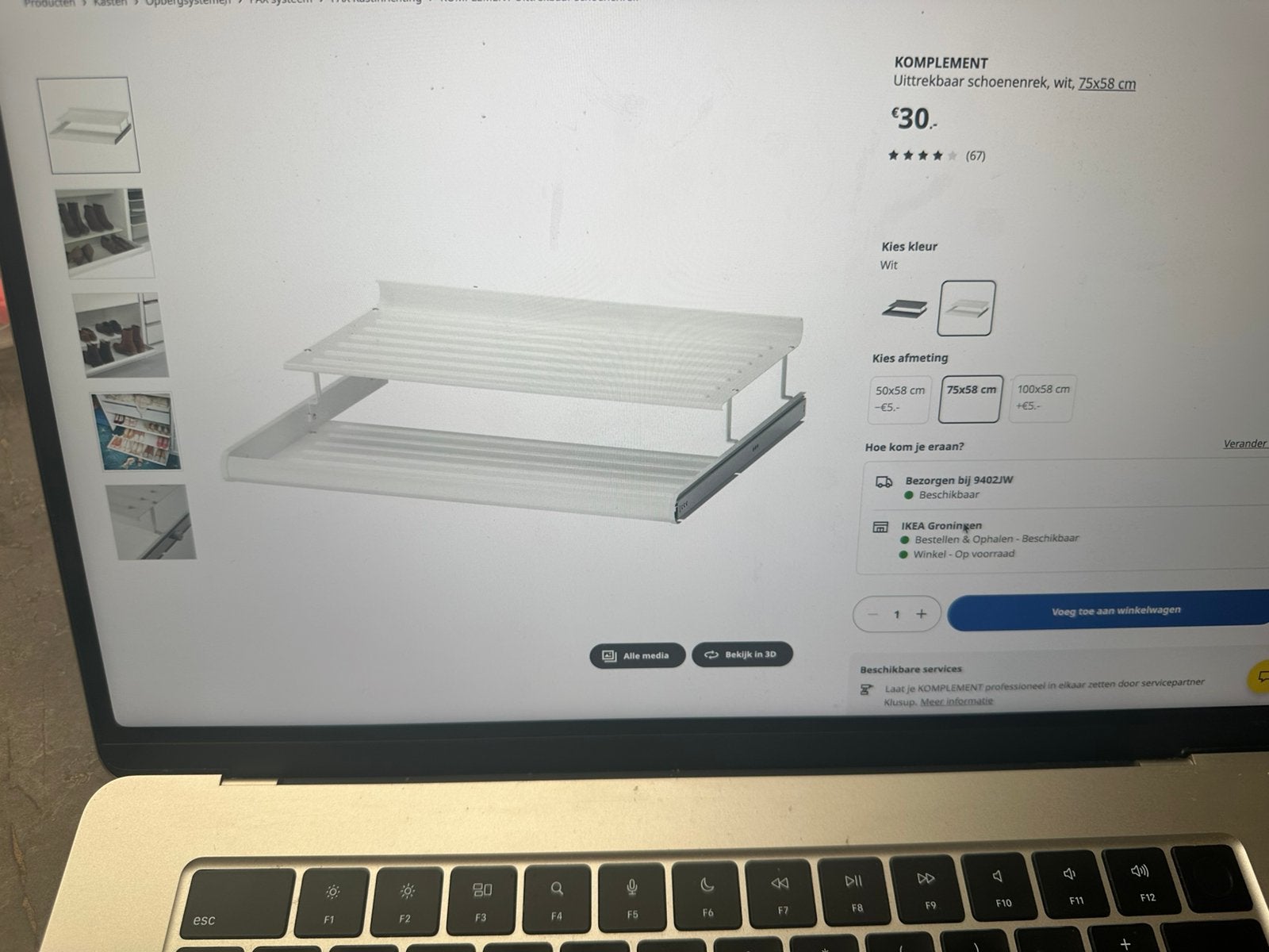 5 ikea schoenen lade voor pax kast, Ophalen, Zo goed als nieuw