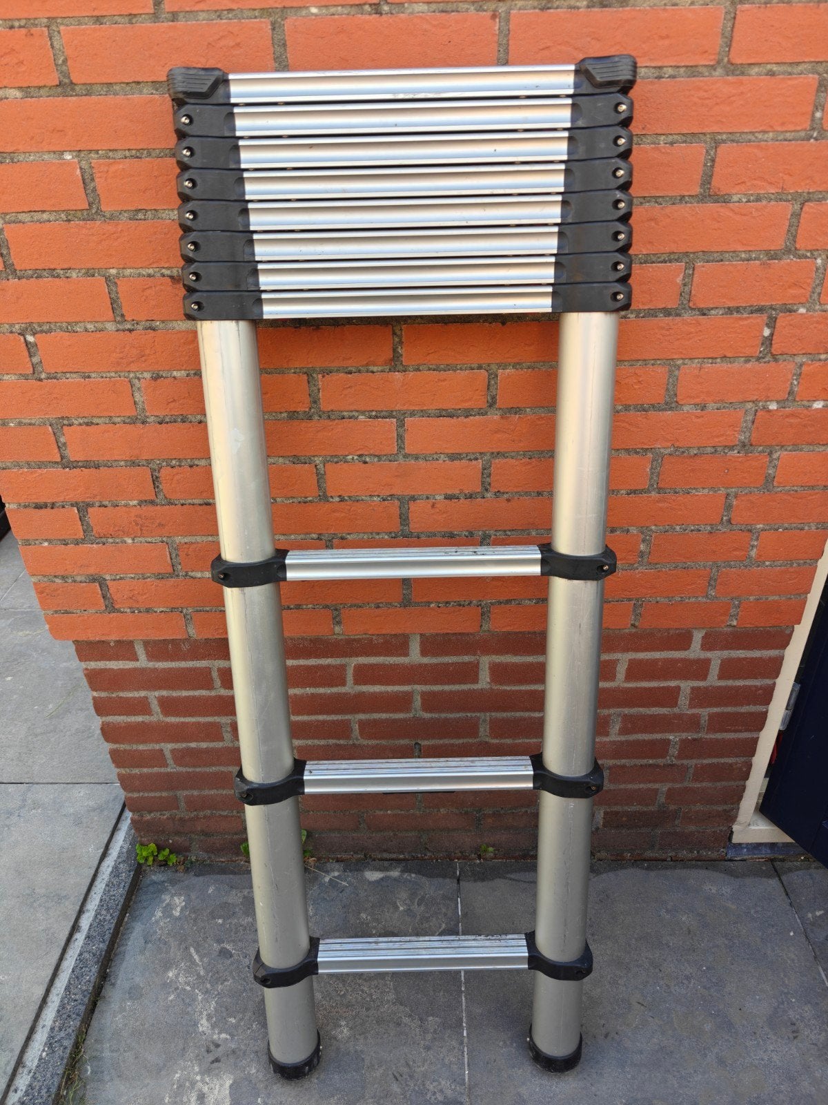 Wienese Telescopische Ladder - Opvouwbaar en Inschuifbaar, Gebruikt, Ophalen of Verzenden, Ladder, Opvouwbaar of Inschuifbaar