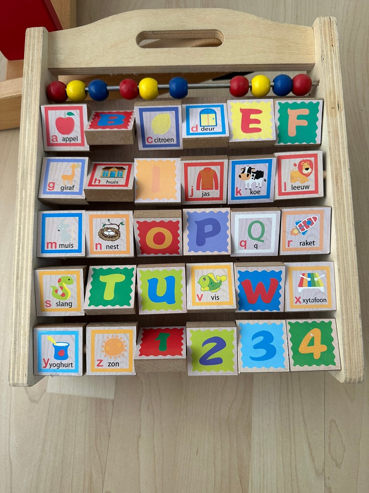 Telraam 3-in-1, Kinderen en Baby's, Speelgoed | Houten speelgoed, Ophalen, Zo goed als nieuw, Overige typen
