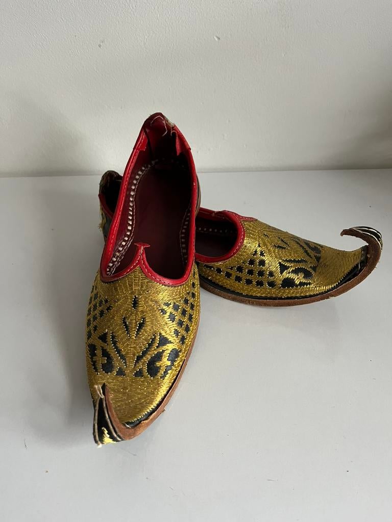 Punjabi Khussa, maat 37, Indiase muiltjes, Kleding | Heren, Ophalen of Verzenden, Nieuw, Overige typen
