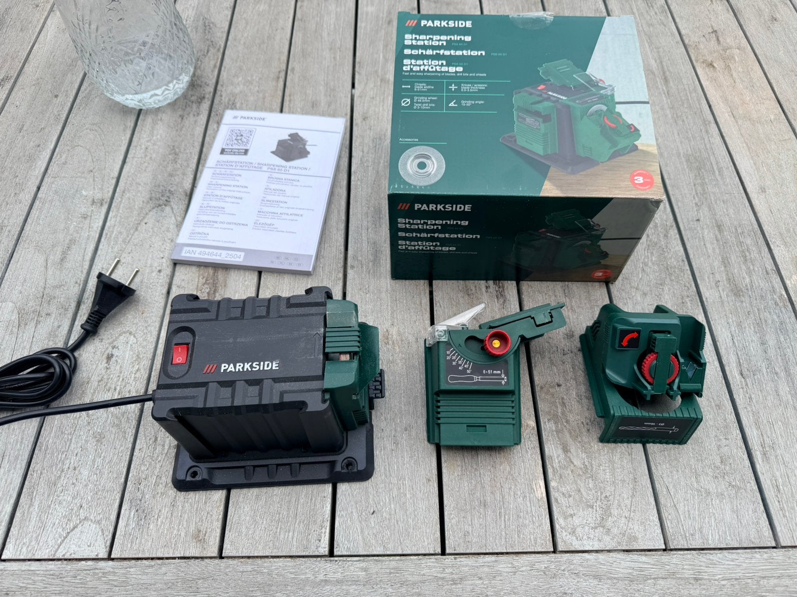 Slijpmachine & messenslijper, Ophalen of Verzenden, Zo goed als nieuw, Kolomboormachine