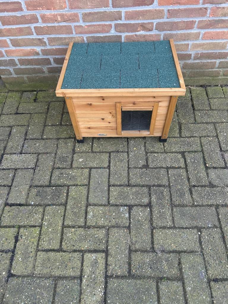 Katten huisje buiten Paw Hut nieuw, Ophalen of Verzenden, Zo goed als nieuw