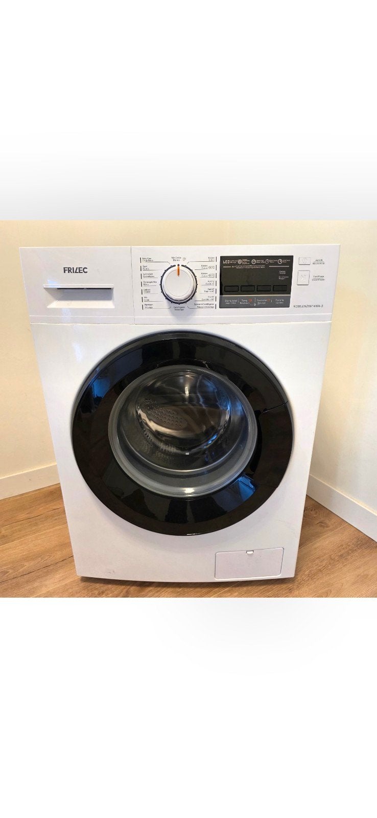 Frizec Wasmachine - Zo goed als nieuw, Ophalen, Zo goed als nieuw, Voorlader, Energieklasse A of zuiniger