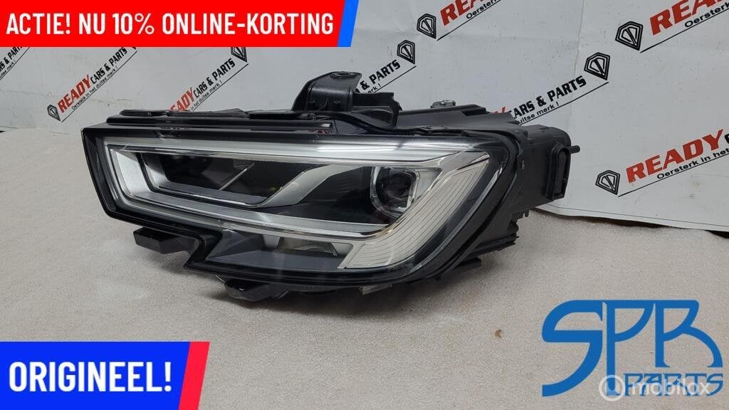 AUDI A3 S3 8V FACELIFT VOL LED Koplamp links 8V0941773C '17>, Audi, Gebruikt