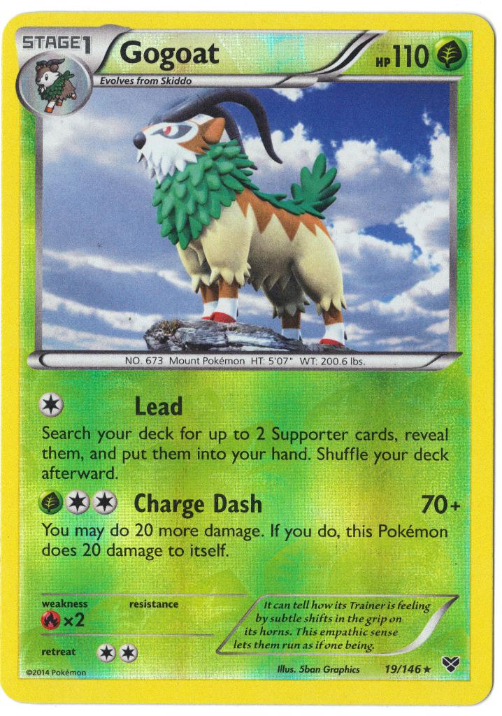 XY,  Gogoat [reverse] 19/146, Verzenden, Nieuw, Losse kaart