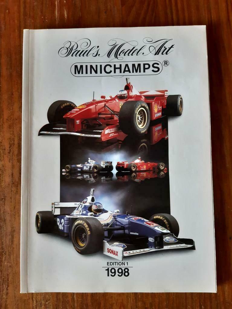 Catalogus Minichamps Edition 1 - 1998 Euro 5,00, Ophalen of Verzenden, Zo goed als nieuw, Overige typen, MiniChamps