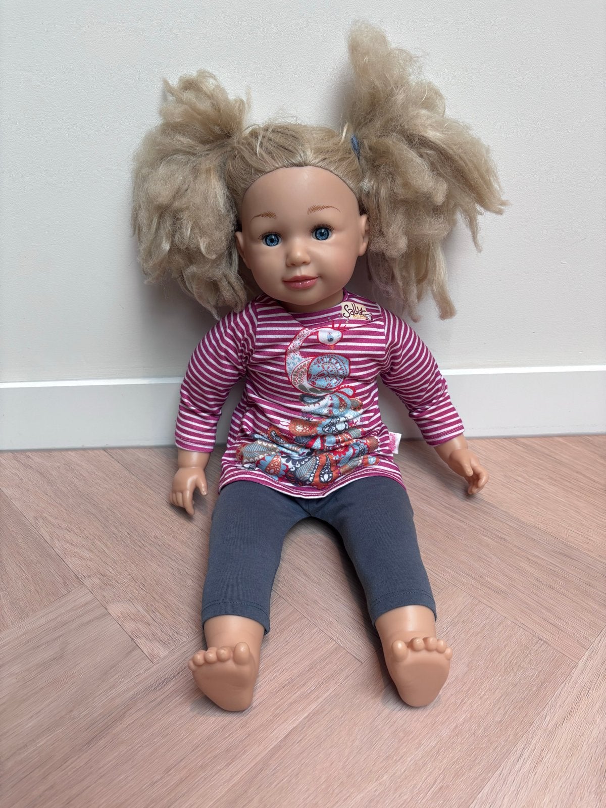 Sally van Zapf Creation - 63cm pop, Ophalen of Verzenden, Gebruikt, Overige typen