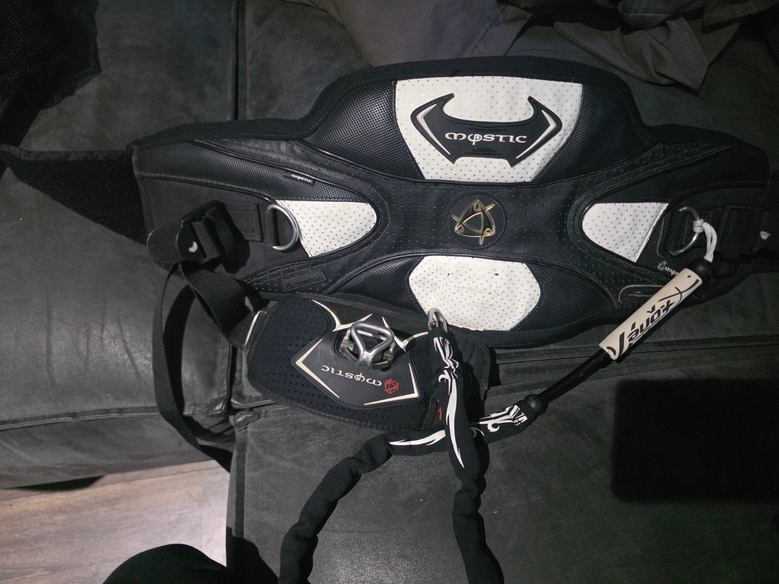 Complete kitesurf set met trapeze en bar, Watersport en Boten, Ophalen, Gebruikt, 10 m², Kitesurf-set