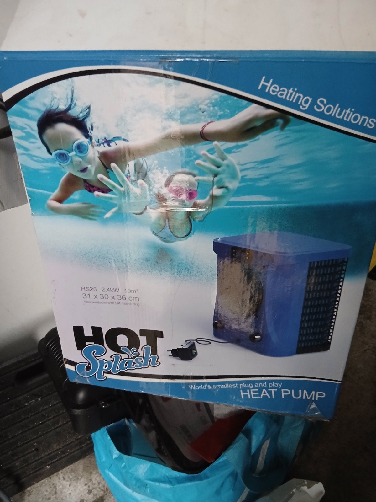 hot splash, Ophalen