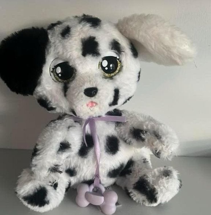 Interactieve knuffel hond dalmatiër, Ophalen of Verzenden, Zo goed als nieuw, Hond