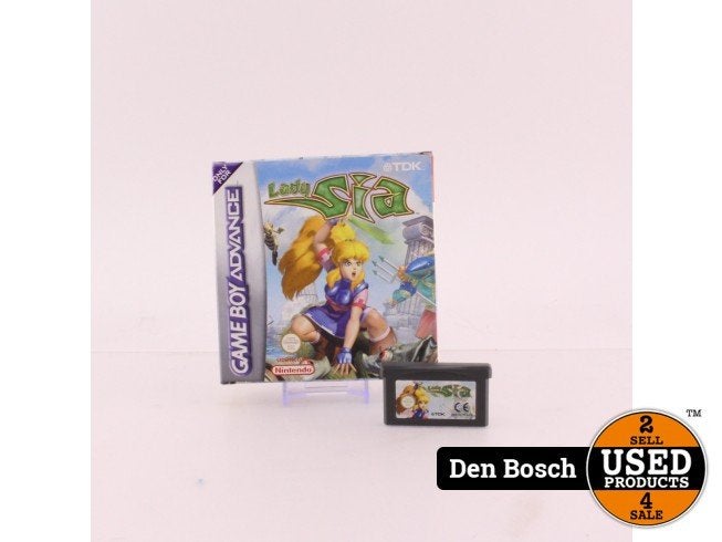Lady Sia | In doos | Game Boy Advance Game, Nintendo, Zo goed als nieuw, Support@nintendo.com, 11-1 Hokotate-cho, Kamitoba, Minami-ku
Kyoto 601-8501
Japan