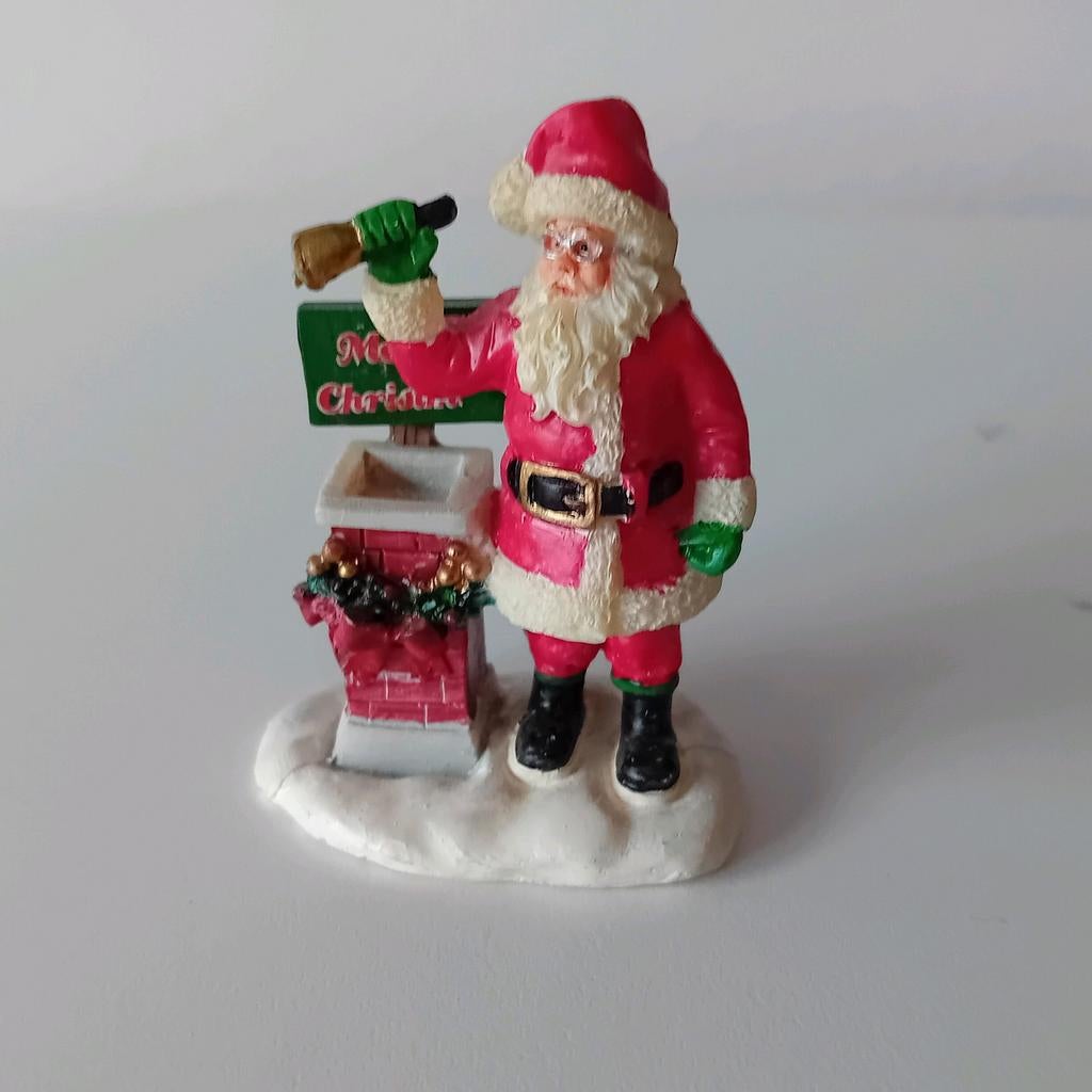 Lemax santa, Lemax figuur Kerstdorp, Ophalen of Verzenden