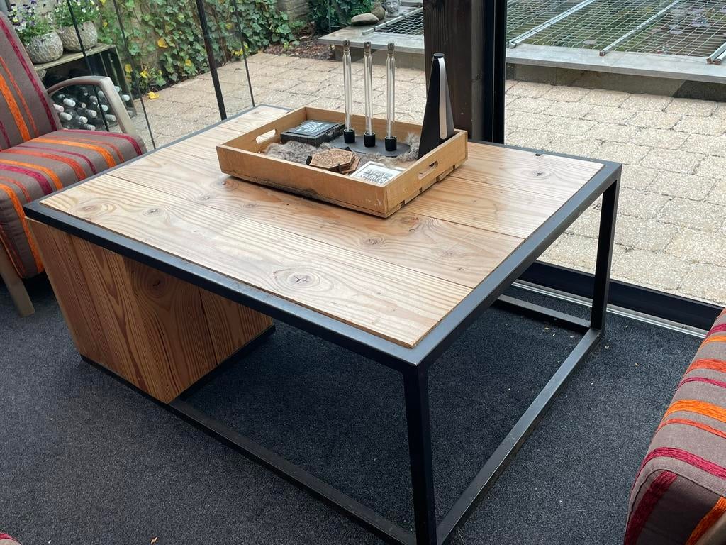 Vuurtafel, Ophalen, Gebruikt