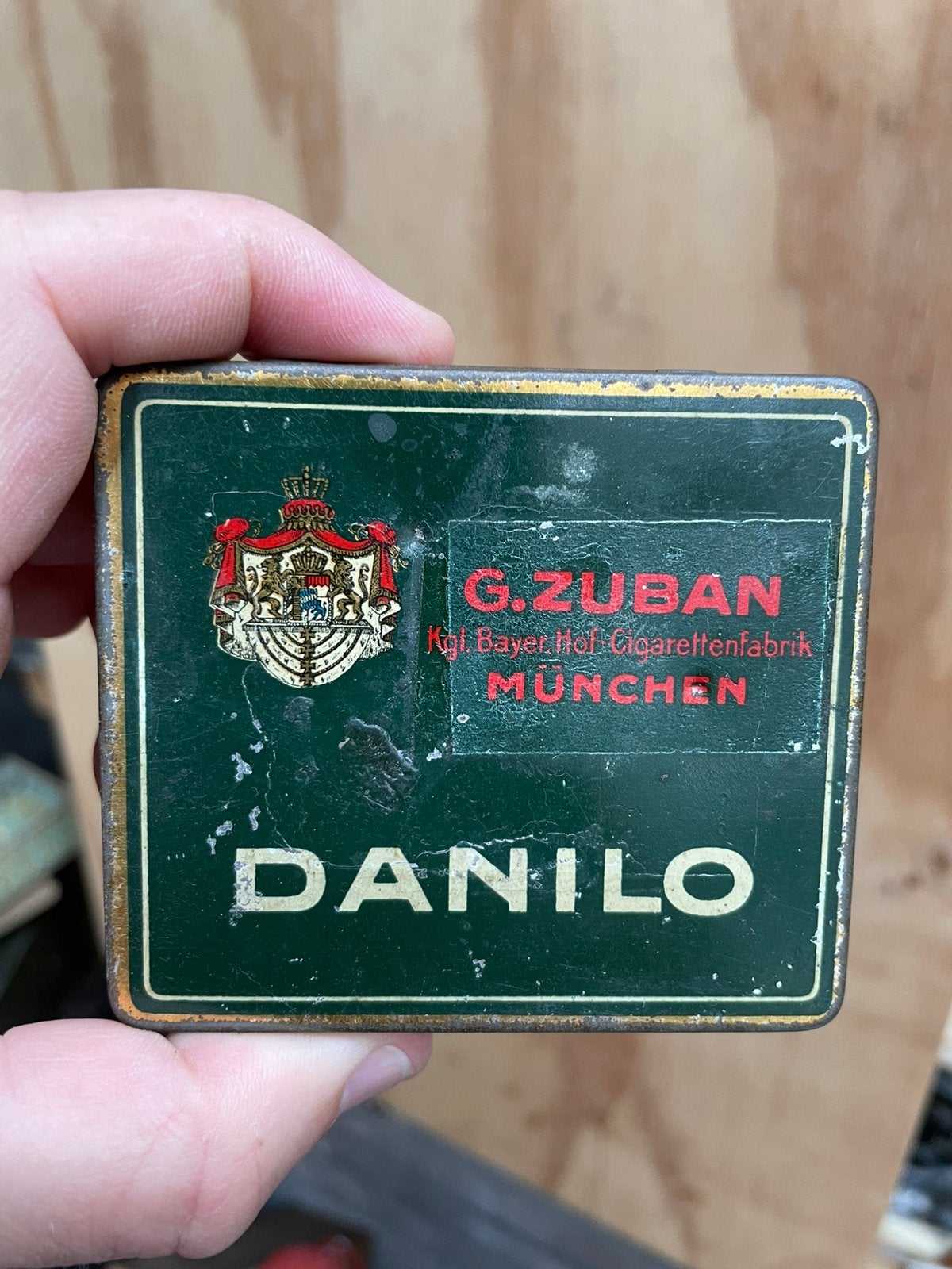 Danilo sigaretten blikje, Verzamelen, Ophalen of Verzenden, Zo goed als nieuw, Overige