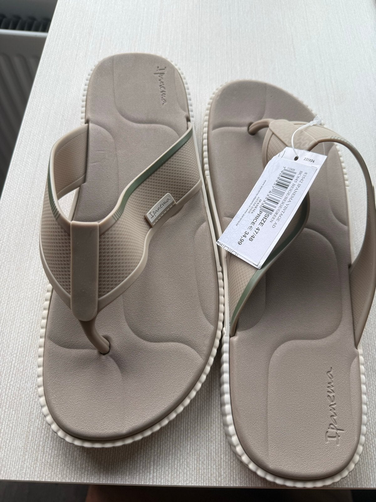 Nieuwe Ipanema Vintage Slippers - Maat 47/48, Ophalen of Verzenden, Nieuw, Overige kleuren, Slippers