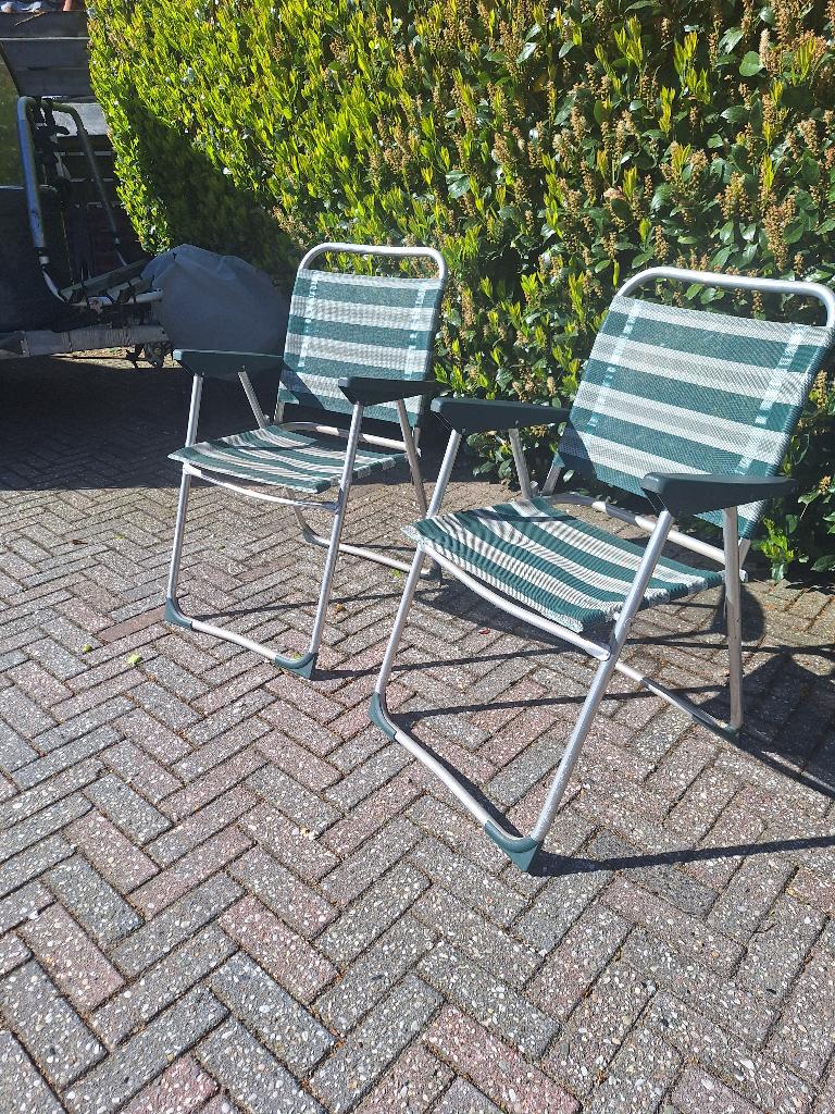 Camping Stoel opklapbaar, Caravans en Kamperen, Kampeermeubelen, Ophalen of Verzenden, Gebruikt, Campingstoel